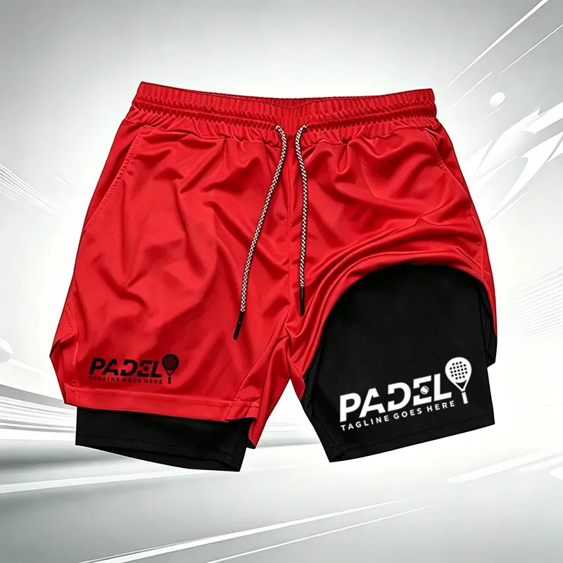 Men’s 2-in-1 Padel Training Shorts