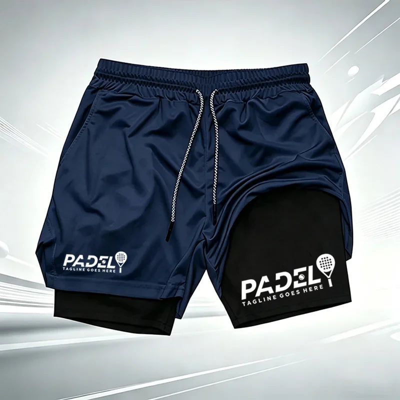 Men’s 2-in-1 Padel Training Shorts