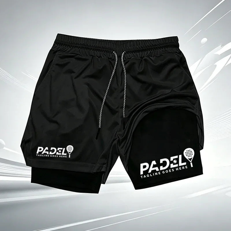 Men’s 2-in-1 Padel Training Shorts