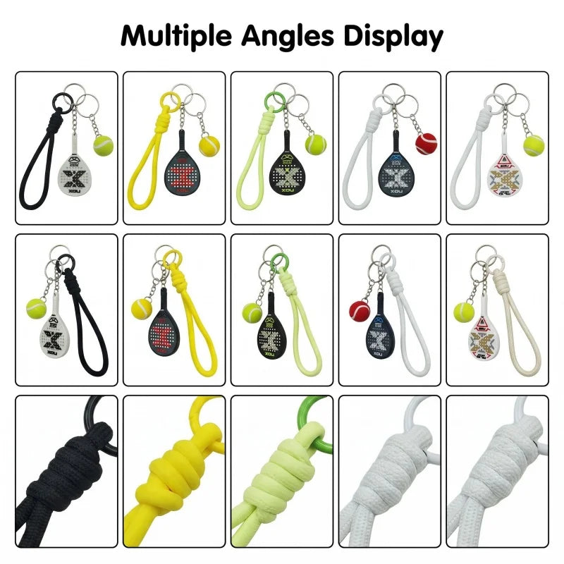 Padel Racket Keychain