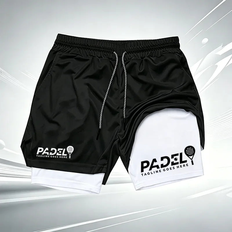 Men’s 2-in-1 Padel Training Shorts