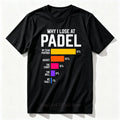 Padel Graphic Print T-shirts