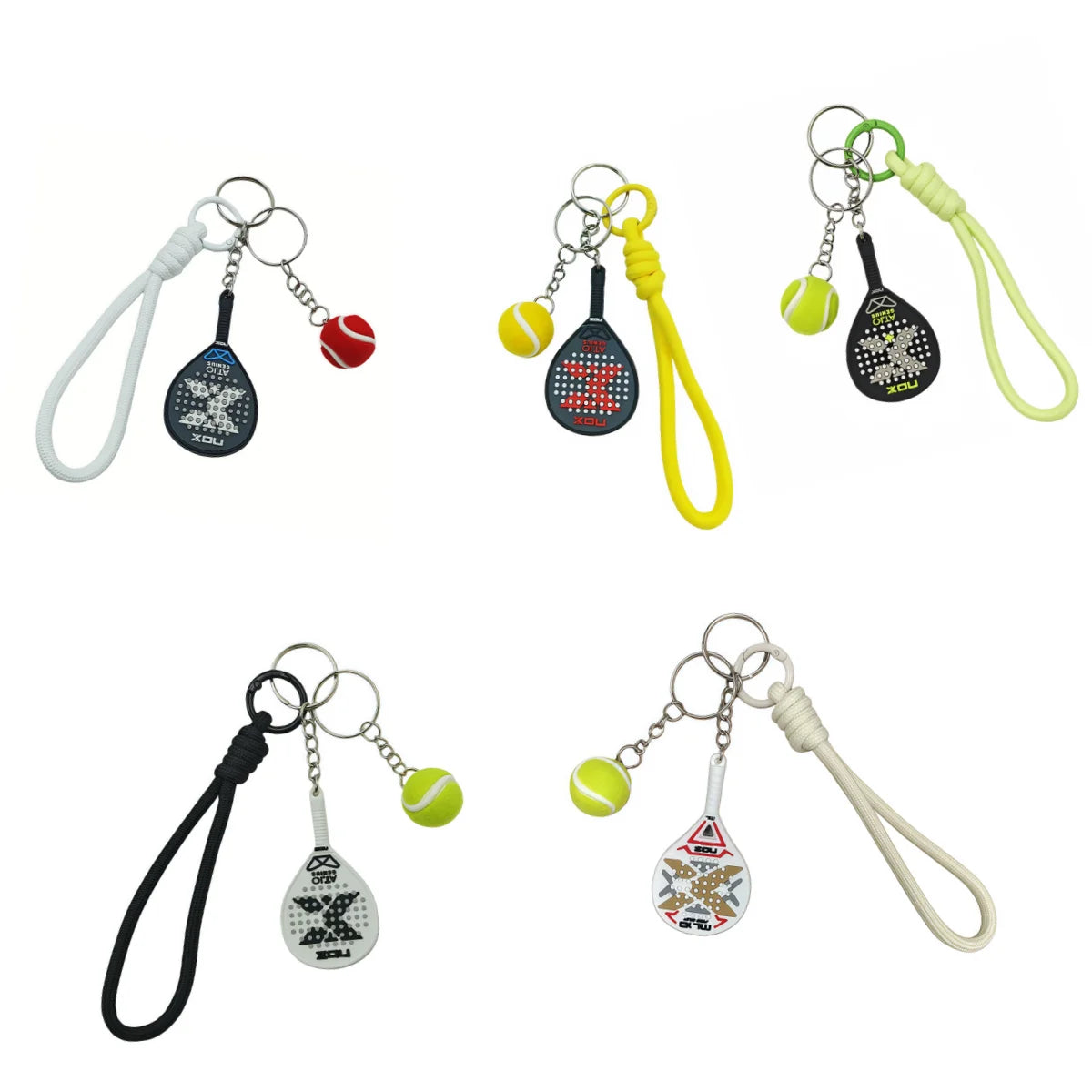 Padel Racket Keychain